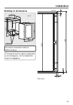 Предварительный просмотр 59 страницы Miele KWT 6422 iG Operating And Installation Instructions