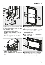 Предварительный просмотр 63 страницы Miele KWT 6422 iG Operating And Installation Instructions