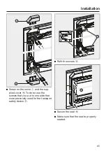 Предварительный просмотр 65 страницы Miele KWT 6422 iG Operating And Installation Instructions