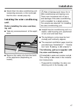 Предварительный просмотр 67 страницы Miele KWT 6422 iG Operating And Installation Instructions