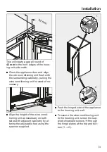 Предварительный просмотр 73 страницы Miele KWT 6422 iG Operating And Installation Instructions