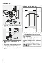 Предварительный просмотр 76 страницы Miele KWT 6422 iG Operating And Installation Instructions