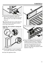 Preview for 75 page of Miele KWT 6722 iS Operating And Installation Instructions