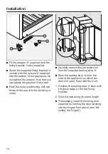 Preview for 76 page of Miele KWT 6722 iS Operating And Installation Instructions