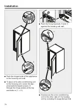 Preview for 78 page of Miele KWT 6722 iS Operating And Installation Instructions