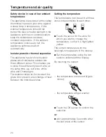 Предварительный просмотр 24 страницы Miele KWT 6831 SG Operating And Installation Instructions