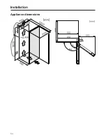 Предварительный просмотр 54 страницы Miele KWT 6831 SG Operating And Installation Instructions