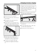 Предварительный просмотр 57 страницы Miele KWT 6831 SG Operating And Installation Instructions