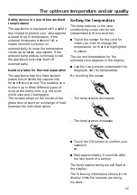 Preview for 25 page of Miele KWT 6833 SG Operating And Installation Instructions