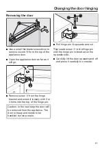 Preview for 61 page of Miele KWT 6833 SG Operating And Installation Instructions