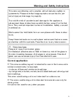 Preview for 5 page of Miele KWT 6834 SGS Operating And Installation Instructions