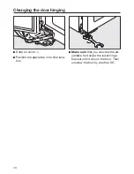 Preview for 70 page of Miele KWT 6834 SGS Operating And Installation Instructions