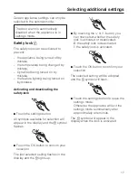 Предварительный просмотр 17 страницы Miele KWT6832SGS Operating And Installation Instructions