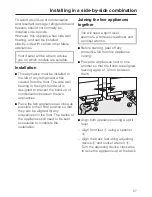 Preview for 57 page of Miele KWTN 14826 SDE ed Operating And Installation Manual