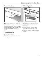 Preview for 11 page of Miele LaPerla G 2830 SCi Operating Instructions Manual