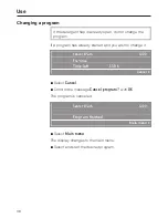 Preview for 38 page of Miele LaPerla G 2830 SCi Operating Instructions Manual