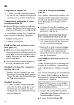 Preview for 14 page of Miele lassic C1 SBxx3 Series Operating Instructions Manual