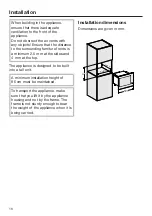 Предварительный просмотр 16 страницы Miele M 2240 SC Operating Instructions Manual