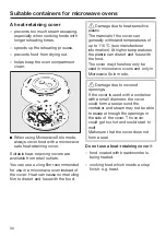 Предварительный просмотр 30 страницы Miele M 2240 SC Operating Instructions Manual