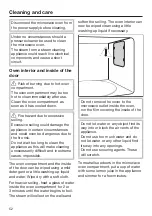 Предварительный просмотр 52 страницы Miele M 2240 SC Operating Instructions Manual