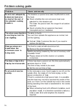 Предварительный просмотр 56 страницы Miele M 2240 SC Operating Instructions Manual