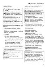 Предварительный просмотр 31 страницы Miele M 2241 SC Operating And Installation Instructions