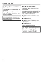 Предварительный просмотр 34 страницы Miele M 2241 SC Operating And Installation Instructions