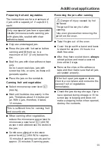 Предварительный просмотр 55 страницы Miele M 2241 SC Operating And Installation Instructions