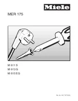 Miele M 611 S Installation Instructions Manual preview