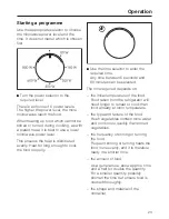 Предварительный просмотр 23 страницы Miele M 613 G Operating Instructions Manual