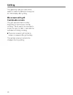 Предварительный просмотр 28 страницы Miele M 613 G Operating Instructions Manual