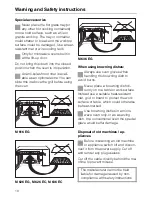 Предварительный просмотр 10 страницы Miele M 616 EG Operating Instructions Manual