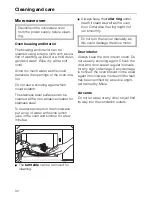 Preview for 36 page of Miele M 616 EG Operating Instructions Manual