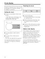 Предварительный просмотр 26 страницы Miele M 6160 TC Operating And Installation Instructions