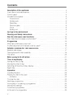 Preview for 2 page of Miele M 637-45 ECR Operating Instructions Manual