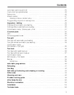 Preview for 3 page of Miele M 637-45 ECR Operating Instructions Manual