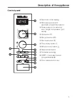 Preview for 5 page of Miele M 637-45 ECR Operating Instructions Manual