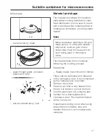 Preview for 17 page of Miele M 637-45 ECR Operating Instructions Manual