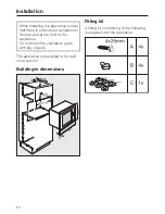 Preview for 54 page of Miele M 637-45 ECR Operating Instructions Manual