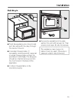 Preview for 55 page of Miele M 637-45 ECR Operating Instructions Manual