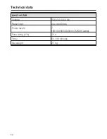 Preview for 56 page of Miele M 637-45 ECR Operating Instructions Manual