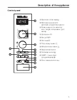 Предварительный просмотр 5 страницы Miele M 637 EC Operating Instructions Manual