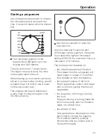 Предварительный просмотр 23 страницы Miele M 637 EC Operating Instructions Manual