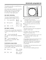 Предварительный просмотр 35 страницы Miele M 637 EC Operating Instructions Manual