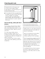 Предварительный просмотр 40 страницы Miele M 637 EC Operating Instructions Manual