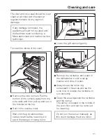 Предварительный просмотр 41 страницы Miele M 637 EC Operating Instructions Manual