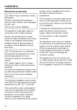 Preview for 22 page of Miele M 7140 TC Operating Instructions Manual