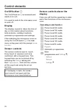 Preview for 26 page of Miele M 7140 TC Operating Instructions Manual