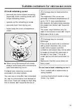 Preview for 35 page of Miele M 7140 TC Operating Instructions Manual