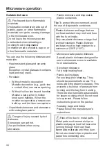 Preview for 34 page of Miele M 7240 TC Operating And Installation Instructions